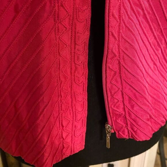 SILK CLUB COLLECTION Pink Blazer - Picture 3 of 9